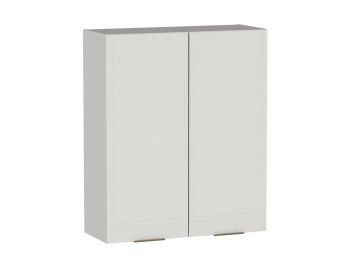 Шкаф 960 2-х дверный ШГ-80, Берта (800*321*960) Экокожа Белый, 25337