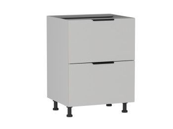 Стол с ящиками СЯ-2-60 , Ватель (600*523*820) Экокожа Белый, 23922