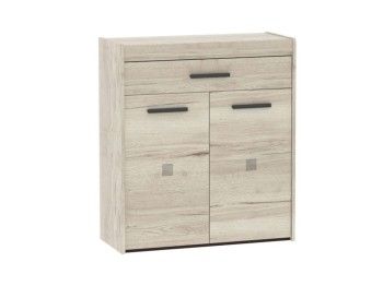 Тумба 900 ПМ-4 высокая, Мале (900*384*1020) Дуб галифакс белый, 50503