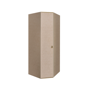 Шкаф угловой Римини (Латте/Золото) РМШУ2/1