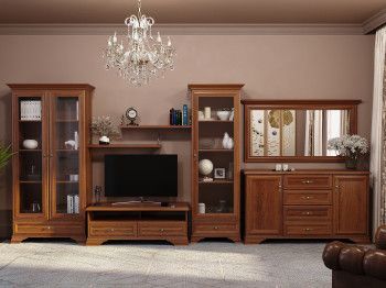 Гостиная Кентаки каштан 8