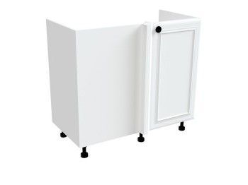 Стол под мойку угловой СМУ-100 п, Бьянка (900*470*820) Белый, 21113