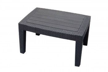 Стол b:rattan Arizona, антрацит