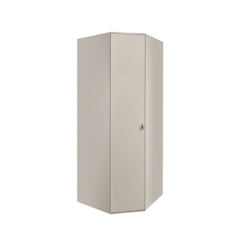 Шкаф угловой Римини (Слоновая кость/Серебро) РМШУ2/1