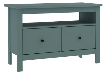 САГА тумба 2 ящика темно-бирюзовая