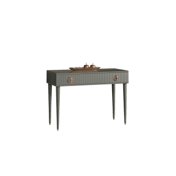 Стол туалетный Римини СОЛО (Серый/Золото) РМСТ-1(s)