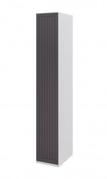 Шкаф-пенал Отис МН-039-03 П6 с фасадом МДФ (графит)