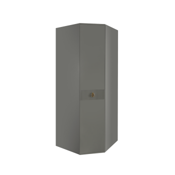 Шкаф угловой Римини СОЛО (Серый/Золото) РМШУ2/1(s)