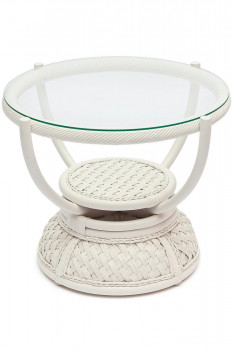 Столик кофейный Andrea Белый