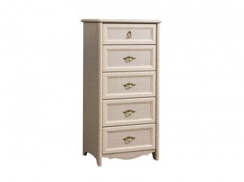 Комод (узкий) Венеция дуб седан ВНКМ-2