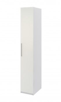 Шкаф-пенал Отис МН-039-05 П1 с фасадом ЛДСП (белый)