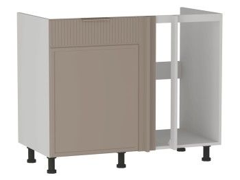 Стол под мойку угловой СМУ-110, Берта (1000*554*820) Мокко, 25119