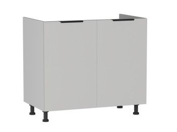 Стол под мойку СМ-90, Ватель (900*520*820) Экокожа Белый, 23912