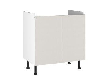 Стол под мойку СМ-80, Виста (800*520*870) Экокожа Белый, 26211