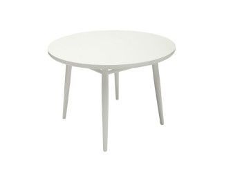 Стол обеденный круглый Spring 110 (Белый)