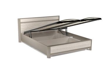 Кровать 1600 с подъемным механизмом, Лацио (1800*2164*900) Серый камень