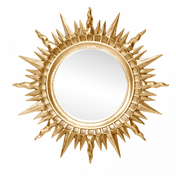 Зеркало круглое 1810(1) золото