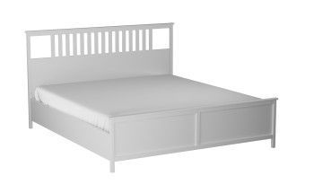 Кровать (каркас) 1800 NEW, Фрея (1900*2092*1104) Белый, 12526