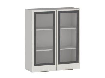 Шкаф 960 ШСТ-80, Берта (800*321*960) Экокожа Белый, 25343