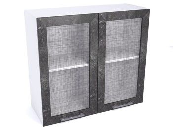 Шкаф ШСТ-80, Дублин (800*320*720) Камень темный, 21646