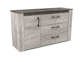 Комод, Денвер (1300*435*750) Риббек серый, 11703