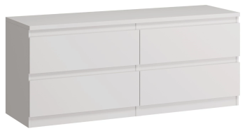 КАСТОР (KULLEN) тумба ИКЕА / IKEA 4 ящика белая