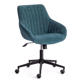 Кресло DUBLIN, велюр Clermon, малахит, 089