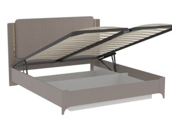 Кровать 1800 NEW с подъемным механизмом, Сиде (1892*2082*1200) Мокко