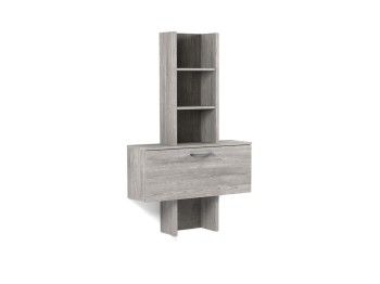 Надстройка Д-6 к тумбе малой, Денвер (900*270*1444) Риббек серый, 31309