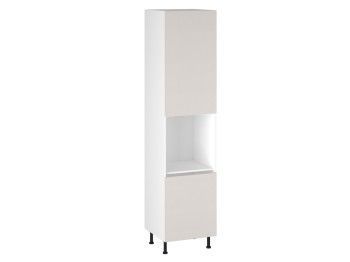 Шкаф-пенал 1080 ПГ-60, Виста (600*586*2576) Экокожа Белый, 26299