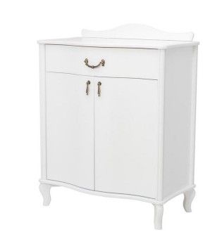 Комод Джульетта с распашными дверцами (молочный дуб)