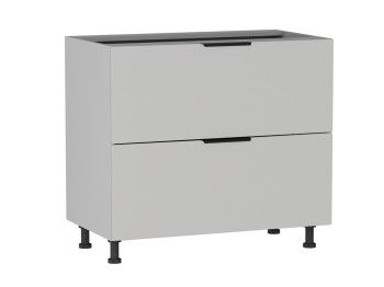 Стол с ящиками СЯ-2-90, Ватель (900*523*820) Экокожа Белый, 23924