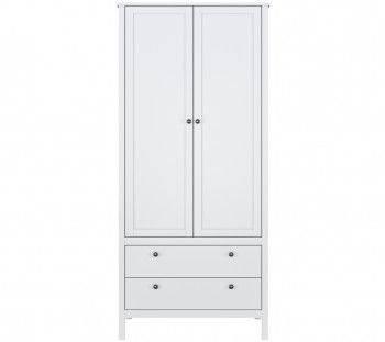 Шкаф Ева (Хельга) SZF2D2S/90 белый