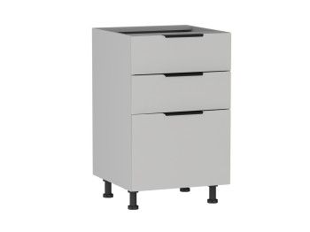 Стол с ящиками СЯ-50 (176/356), Ватель (500*523*820) Экокожа Белый, 23918