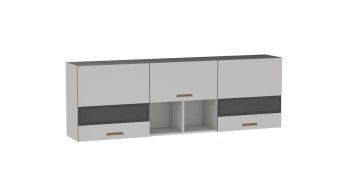 Шкаф ШСТ-180, Смарт (1800*316*600) Серый, 22618