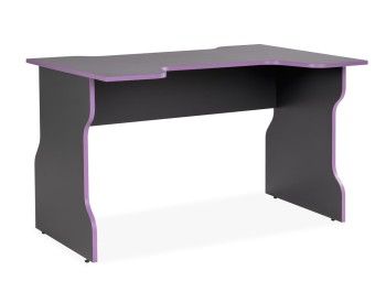 ВАРДИГ стол компьютерный ИКЕА / IKEA K1 120x82, антрацит/фиолетовый