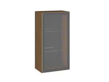 Шкаф 960 ШСТ-50, Фьюжн (500*317*960) Дуб Каселла коричневый/Золото, 27172