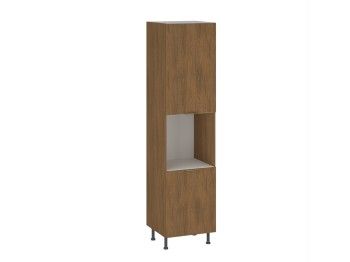 Шкаф-пенал 960 ПГ-60 бока ЛДСП Каселла, Фьюжн (600*566*2456) Дуб Каселла коричневый, 27188