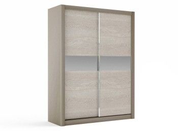 Шкаф-купе 2-х дверный, Лацио (1752*630*2300) Серый камень, 11009