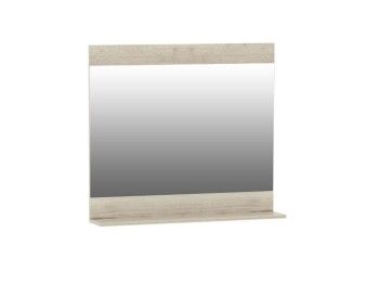 Зеркало 900 ПМ-8, Мале (900*166*800) Дуб галифакс белый, 50507