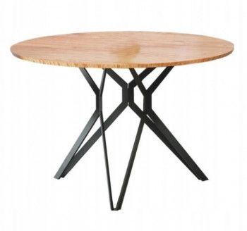 Стол обеденный Halmar PIXEL 2 (дуб золотой/черный)