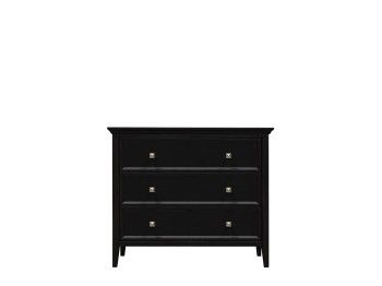 Комод 3 ящика Manhattan (Черный)