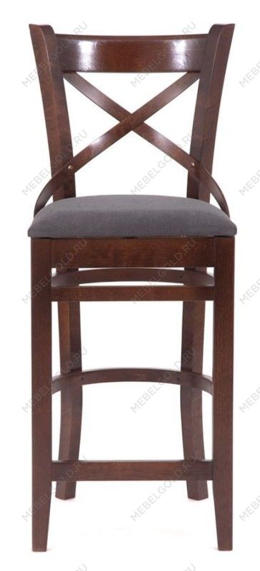 Стул барный Hugo (темный тон/темно-серый М07)