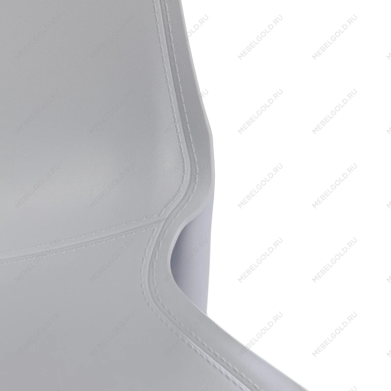 Стул GENIUS (mod 75), металл/пластик, 46x56x84cм, серый/ножки хром | изображение 6