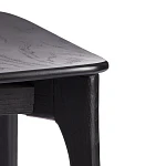 Стул ASGARD, дерево вяз, черный, 48х43х76 см | изображение 9