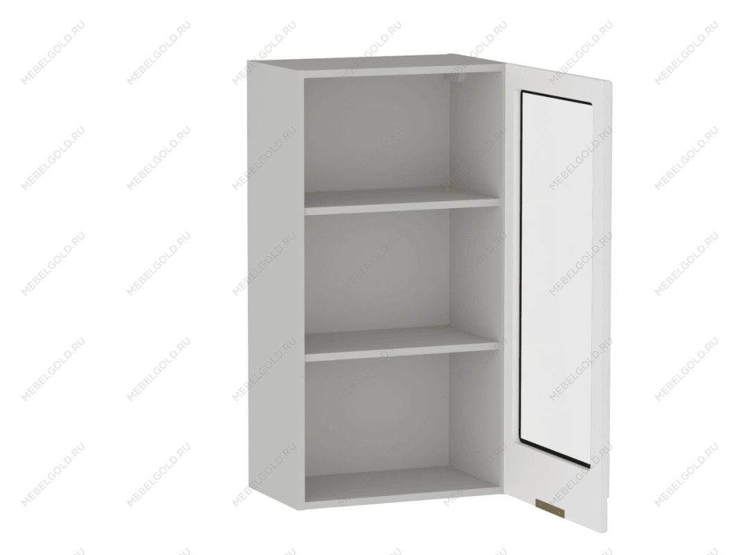 Шкаф 960 ШСТ-50, Берта (500*321*960) Экокожа Белый, 25341 | изображение 1