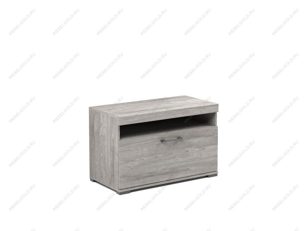 Тумба Д-5 малая под ТВ, Денвер (900*450*576) Риббек серый, 31308