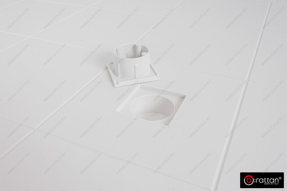 Стол B:rattan Houston 1500*900мм, белый | изображение 8