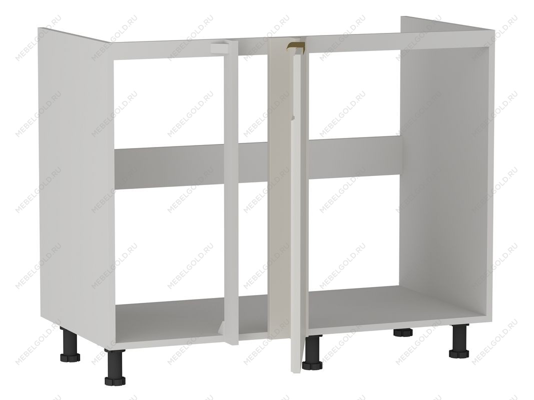 Стол под мойку угловой СМУ-110, Берта (1000*554*820) Светлый Мокко, 22922 | изображение 3