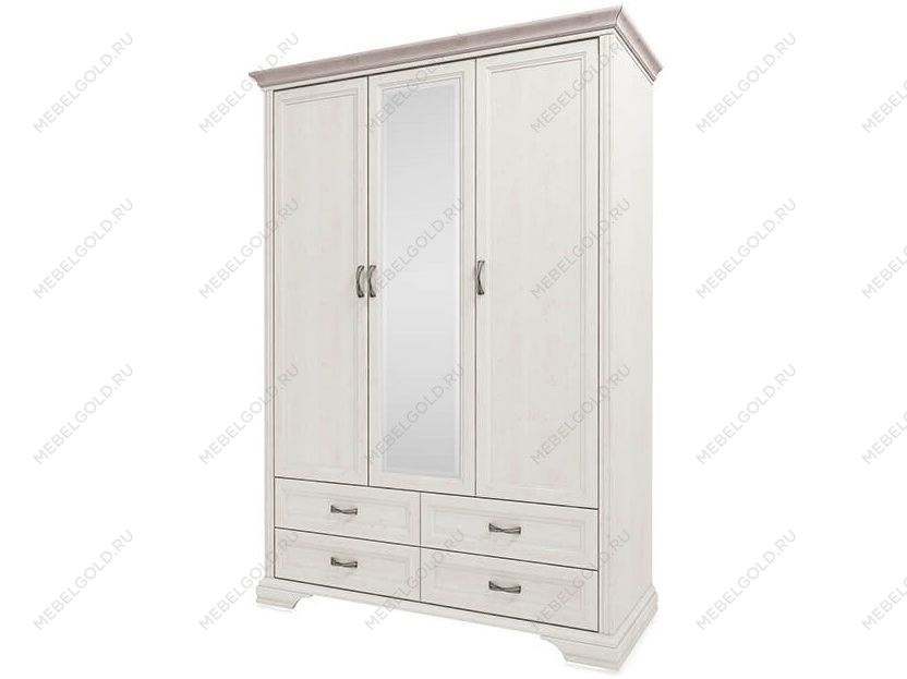 Шкаф 3-створчатый Монако 3D4S